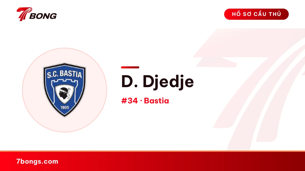 D. Djedje — Bastia
