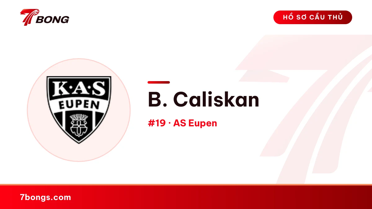 B. Caliskan — AS Eupen
