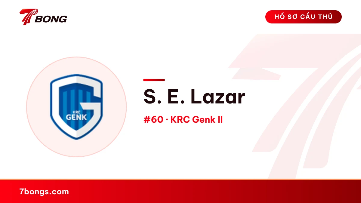 S. E. Lazar — KRC Genk II