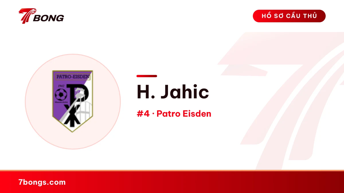 H. Jahic — Patro Eisden