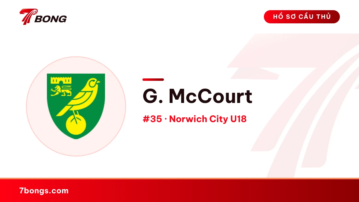 G. McCourt — Norwich City U18