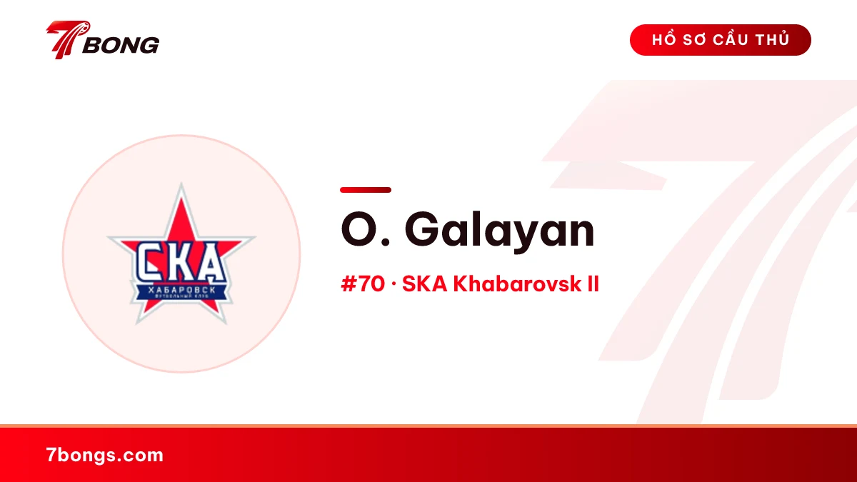O. Galayan — SKA Khabarovsk II