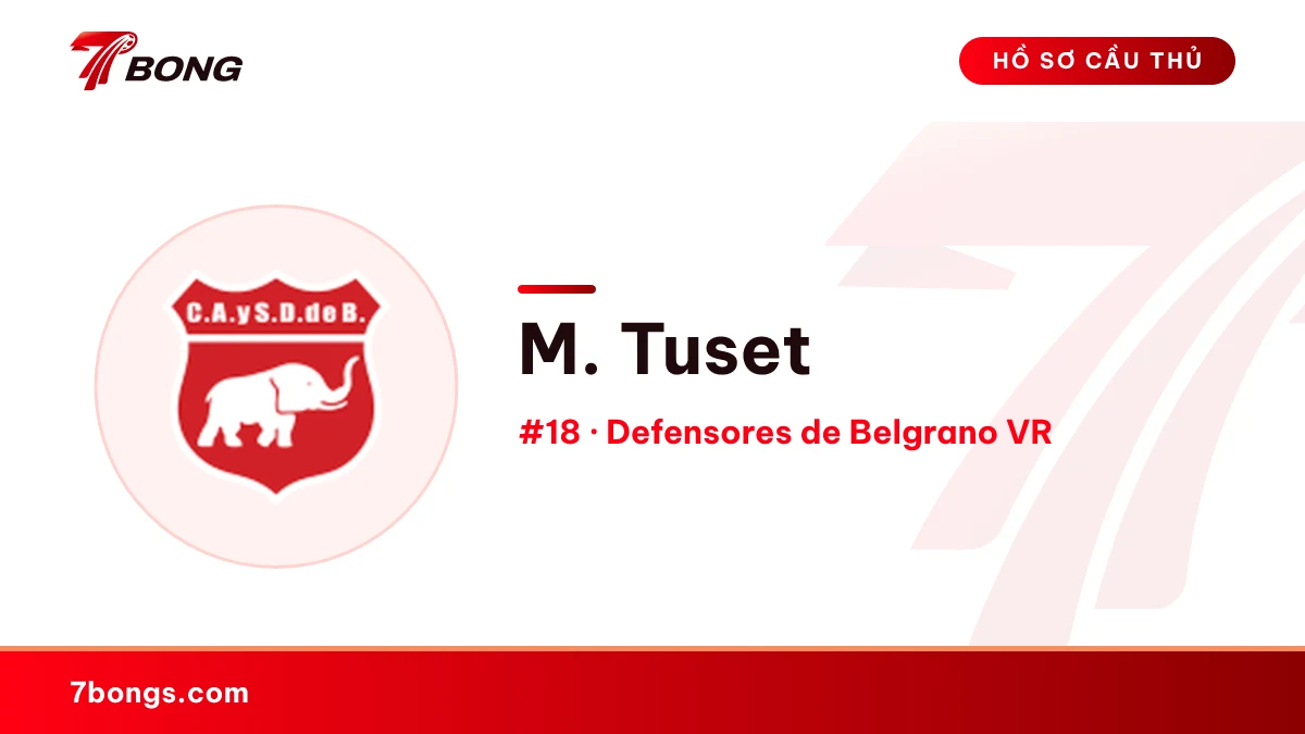M. Tuset — Defensores de Belgrano VR