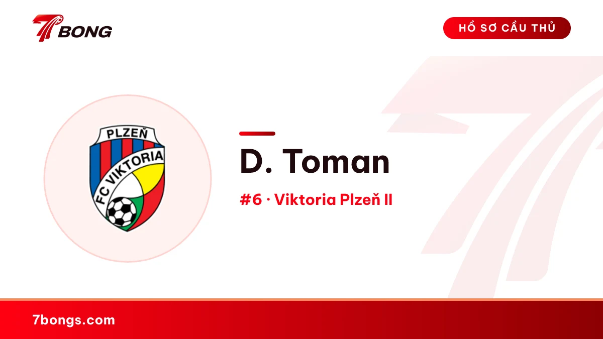 D. Toman — Viktoria Plzeň II