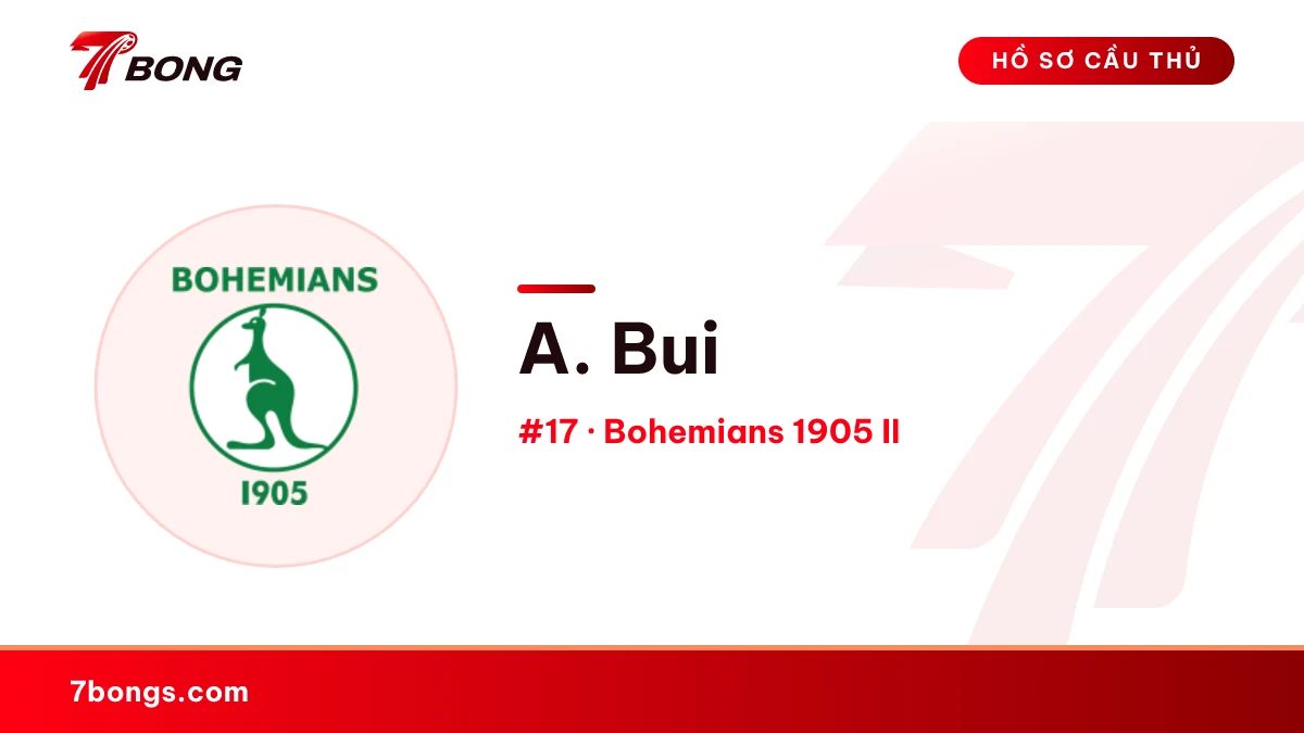 A. Bui — Bohemians 1905 II