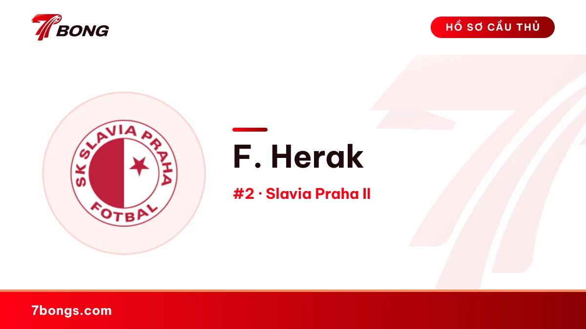 F. Herak — Slavia Praha II