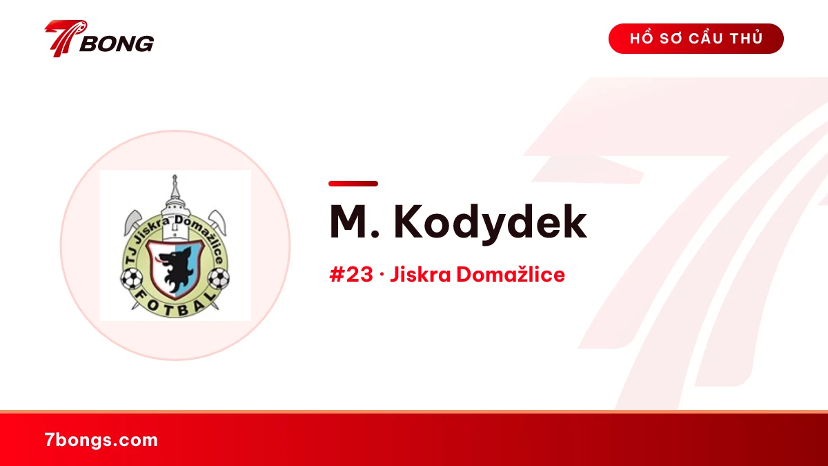 M. Kodydek — Jiskra Domažlice