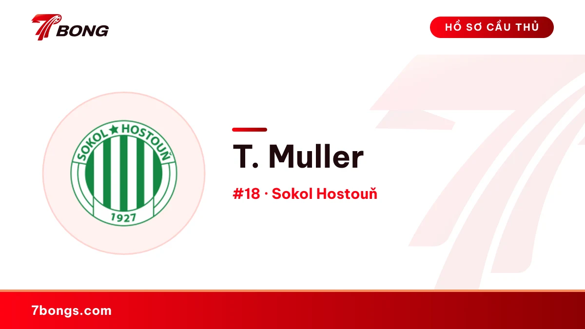 T. Muller — Sokol Hostouň