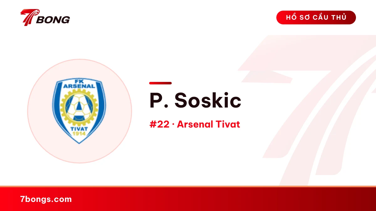 P. Soskic — Arsenal Tivat