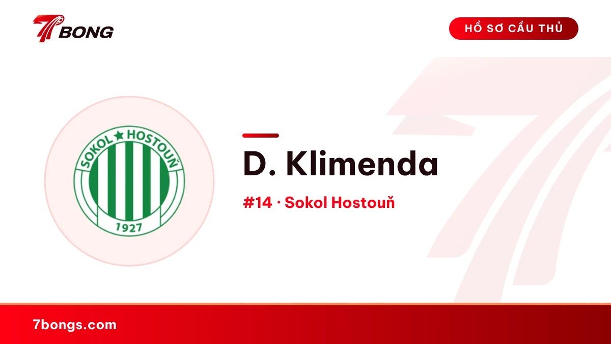D. Klimenda — Sokol Hostouň