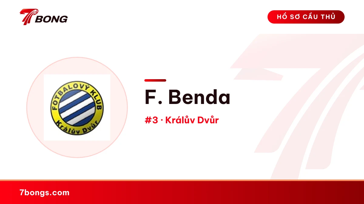 F. Benda — Králův Dvůr