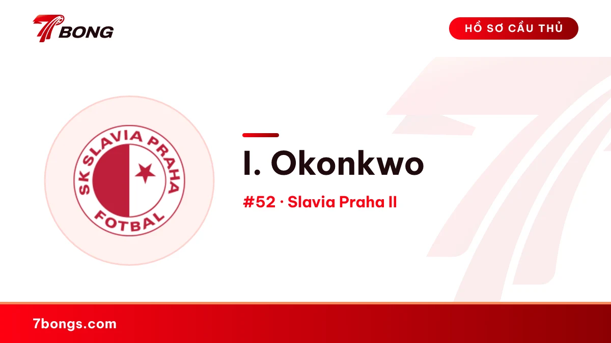 I. Okonkwo — Slavia Praha II