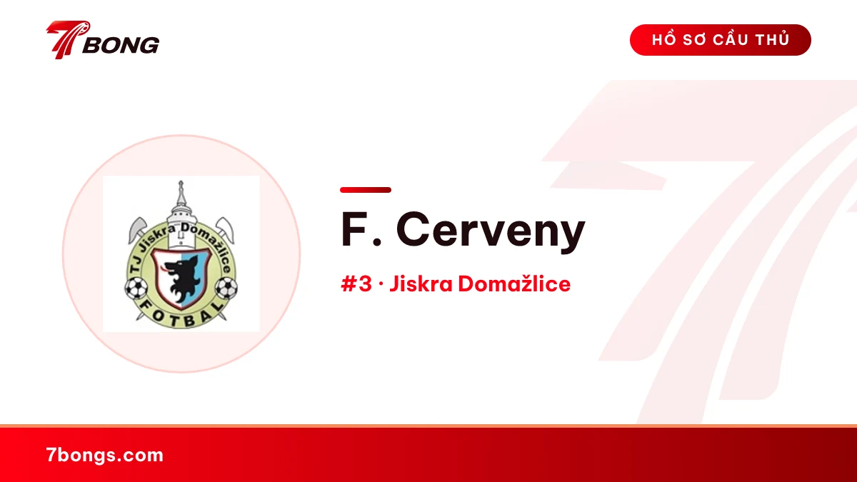 F. Cerveny — Jiskra Domažlice