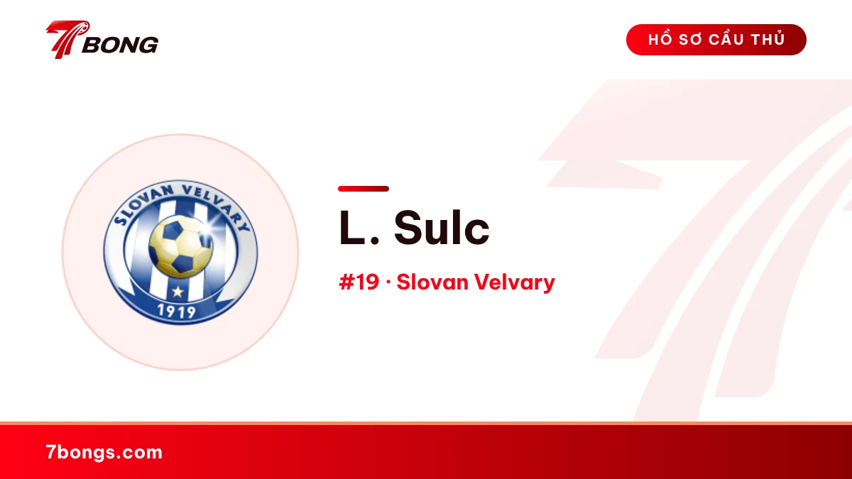 L. Sulc — Slovan Velvary