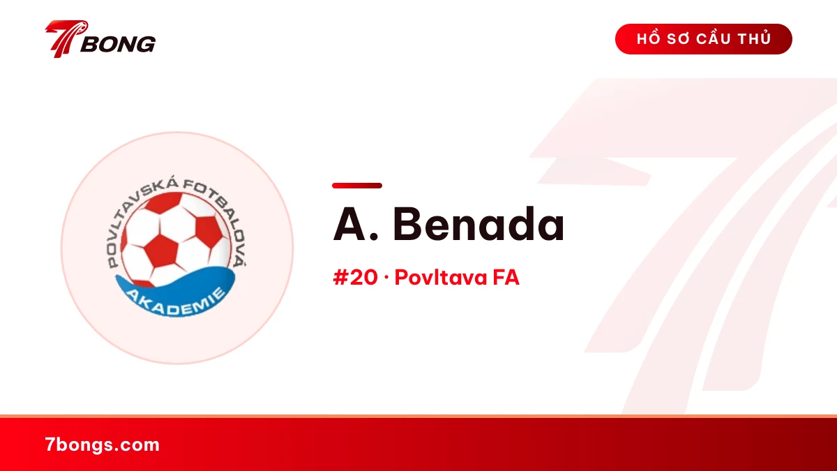 A. Benada — Povltava FA