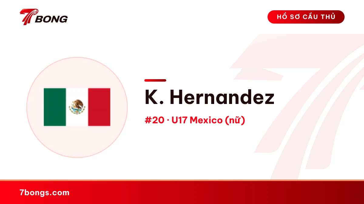 K. Hernandez — U17 Mexico (nữ)