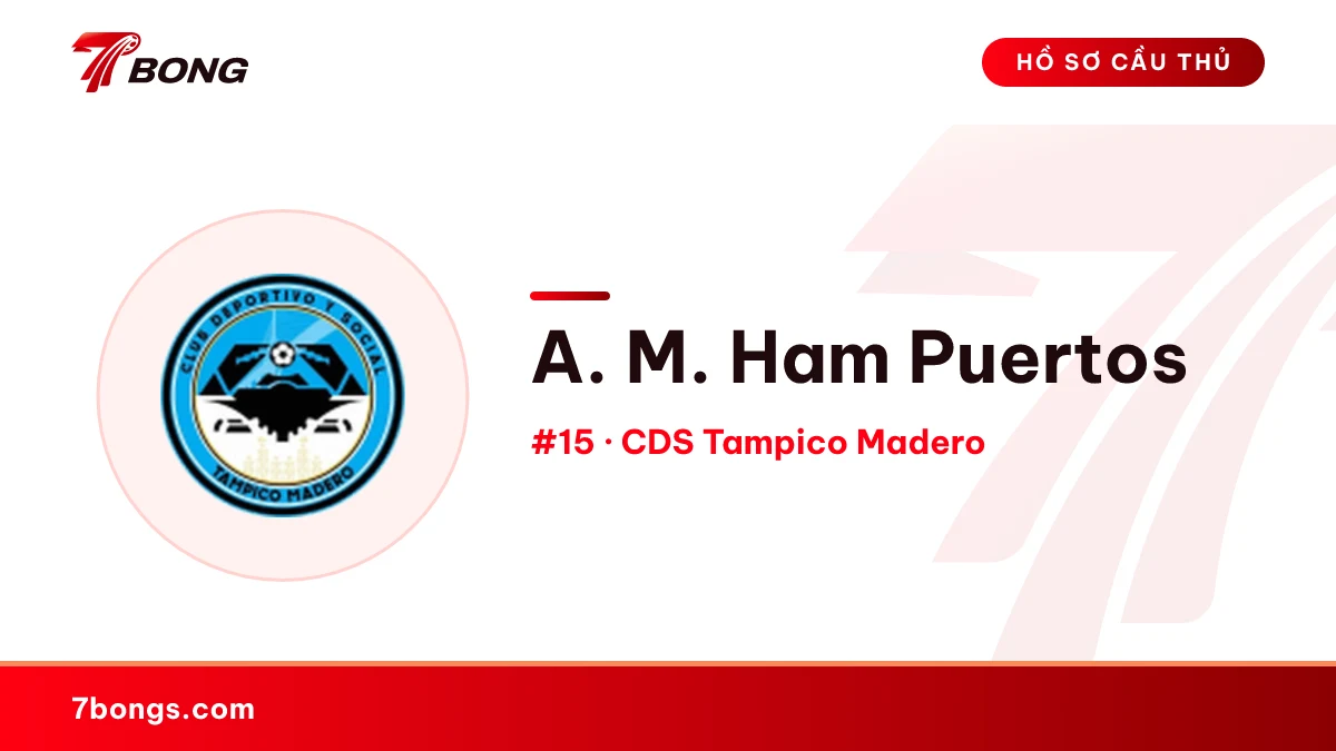 A. M. Ham Puertos — CDS Tampico Madero
