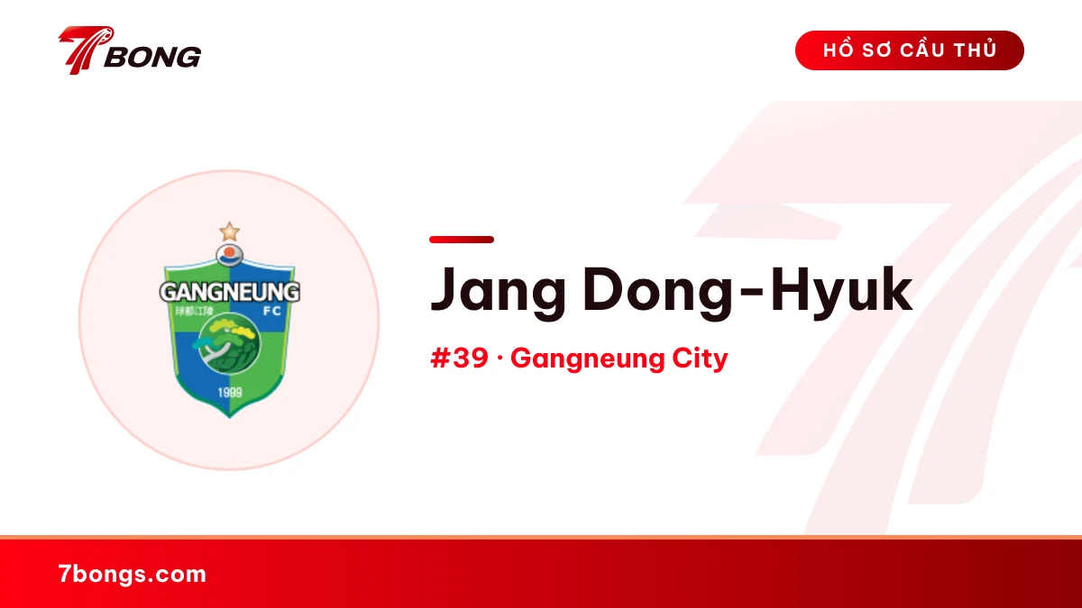 Jang Dong-Hyuk — Gangneung City