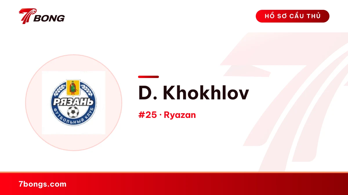 D. Khokhlov — Ryazan