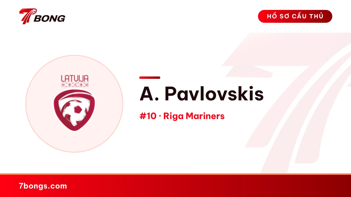 A. Pavlovskis — Riga Mariners