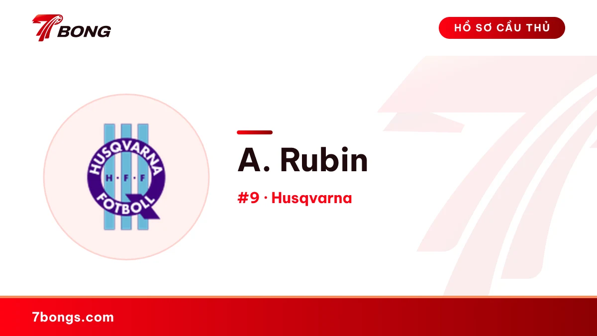 A. Rubin — Husqvarna
