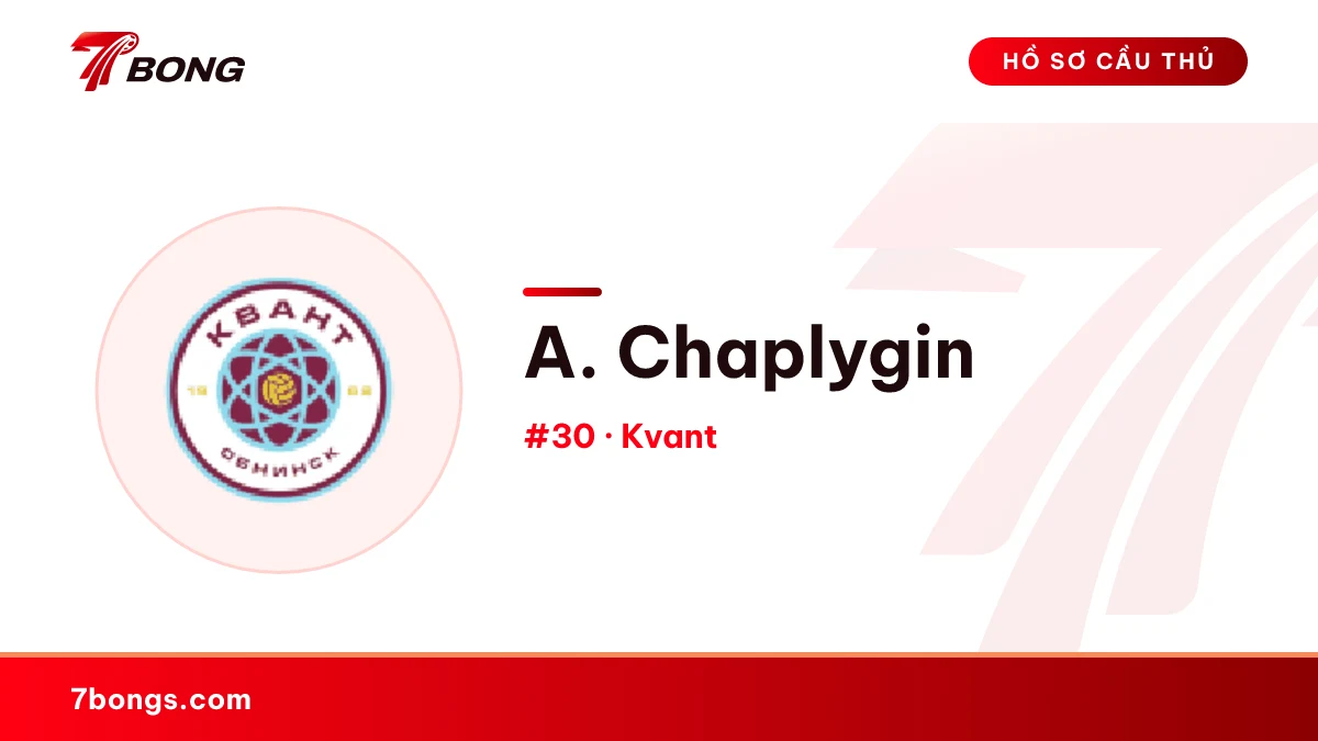 A. Chaplygin — Kvant