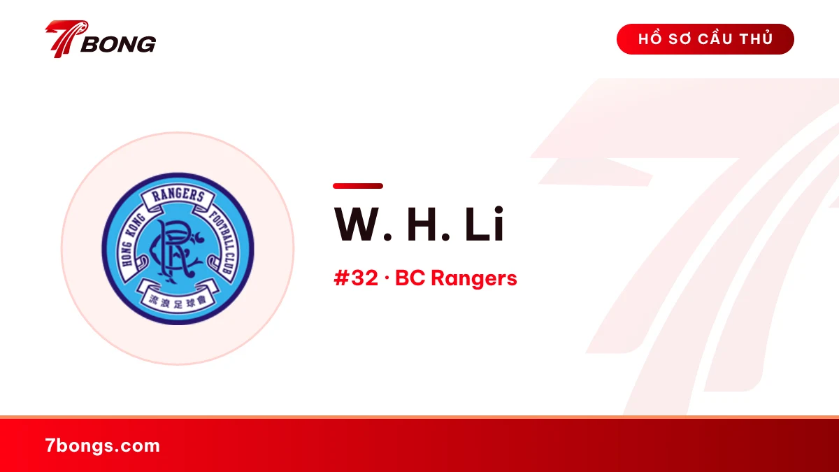 W. H. Li — BC Rangers