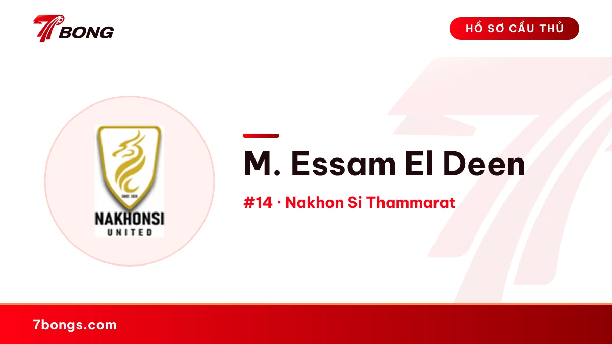M. Essam El Deen — Nakhon Si Thammarat