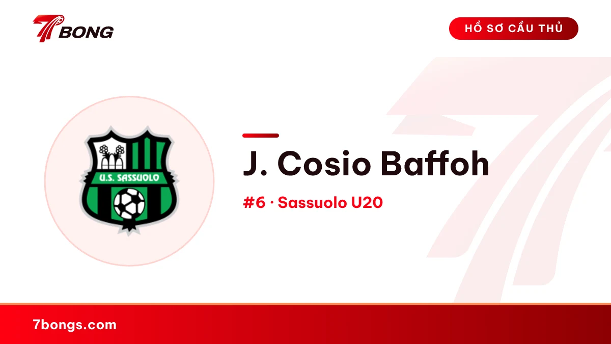 J. Cosio Baffoh — Sassuolo U20