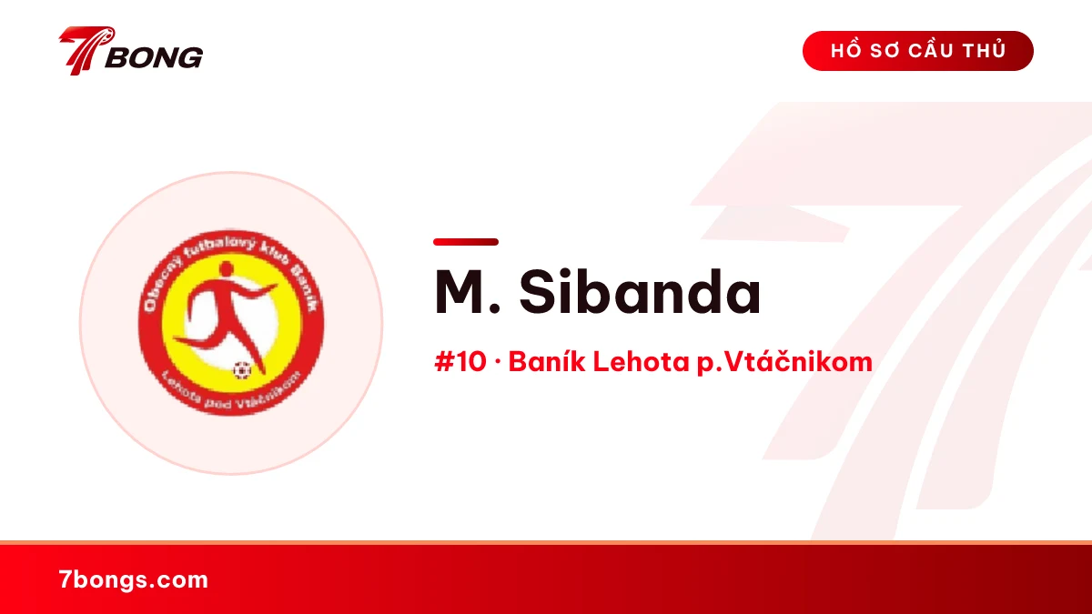 M. Sibanda — Baník Lehota p.Vtáčnikom