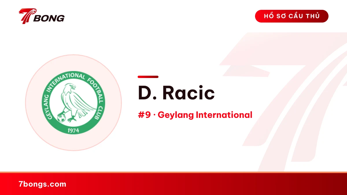 D. Racic — Geylang International