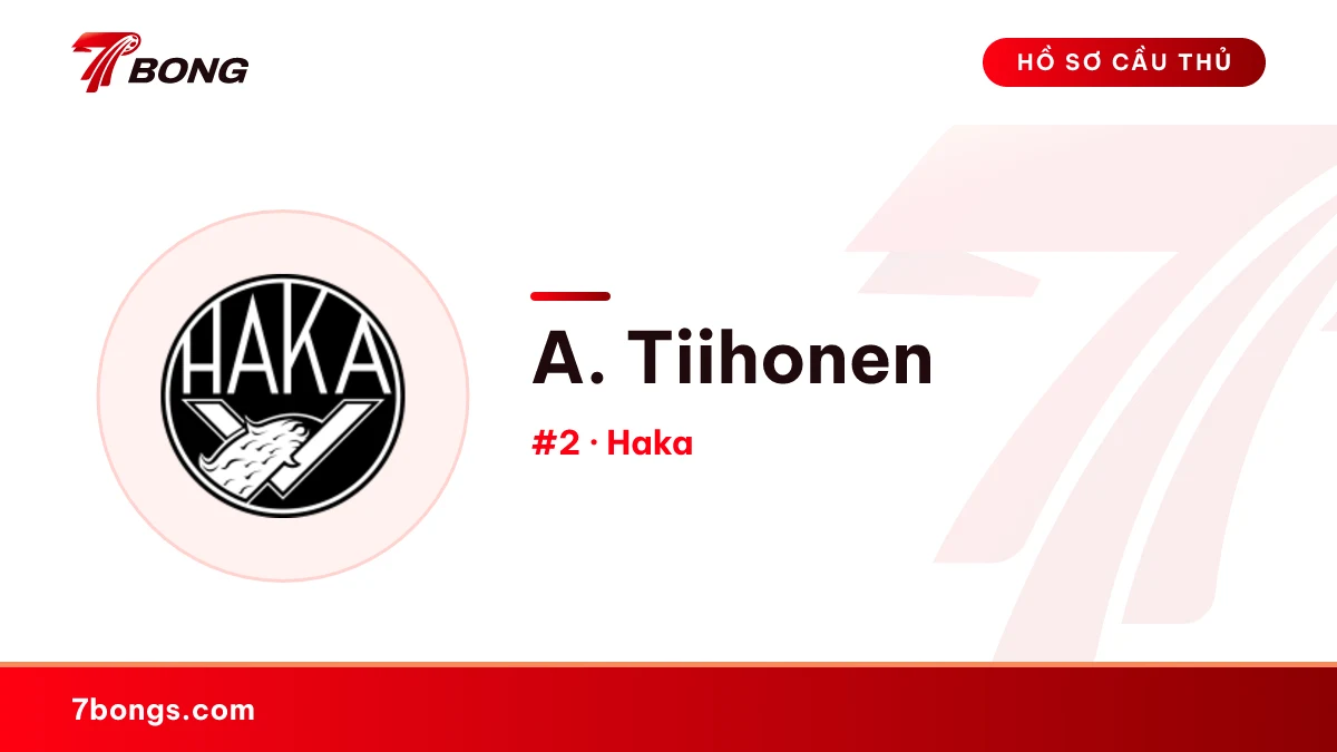A. Tiihonen — Haka