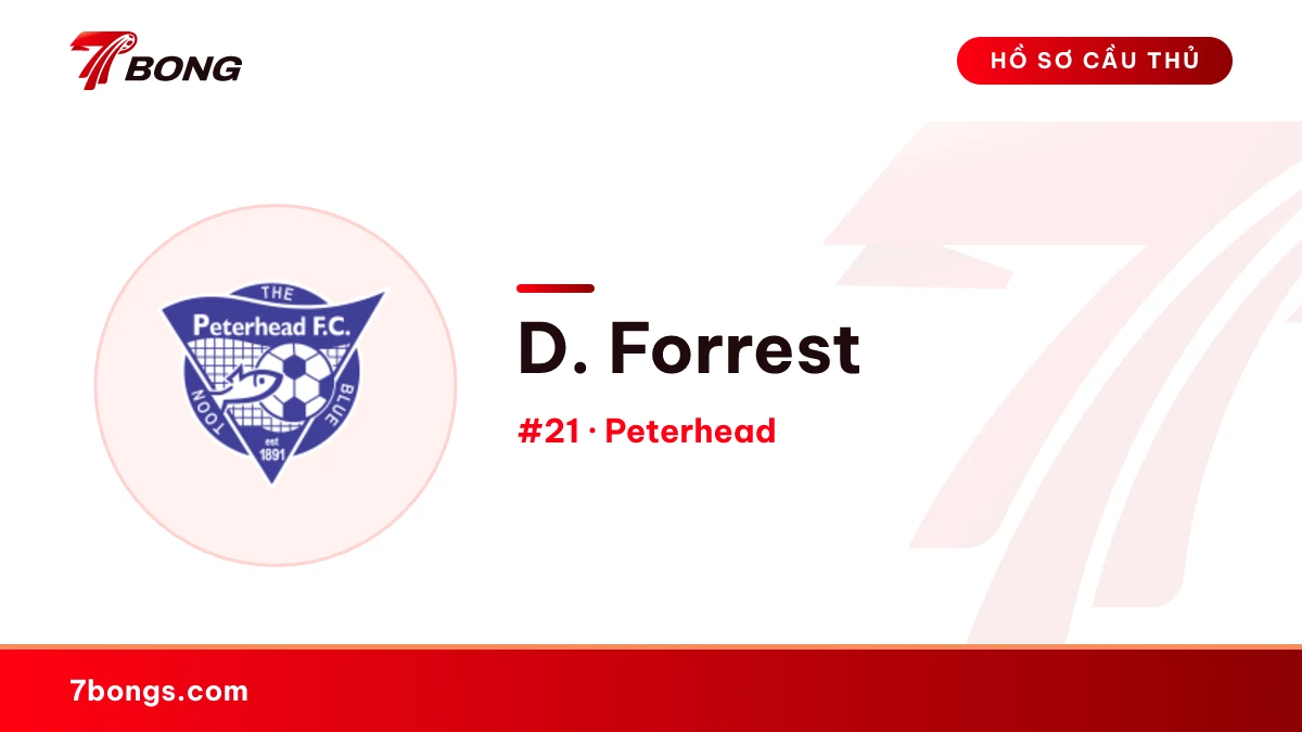 D. Forrest — Peterhead