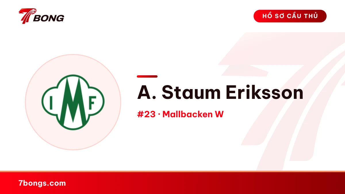 A. Staum Eriksson — Mallbacken W