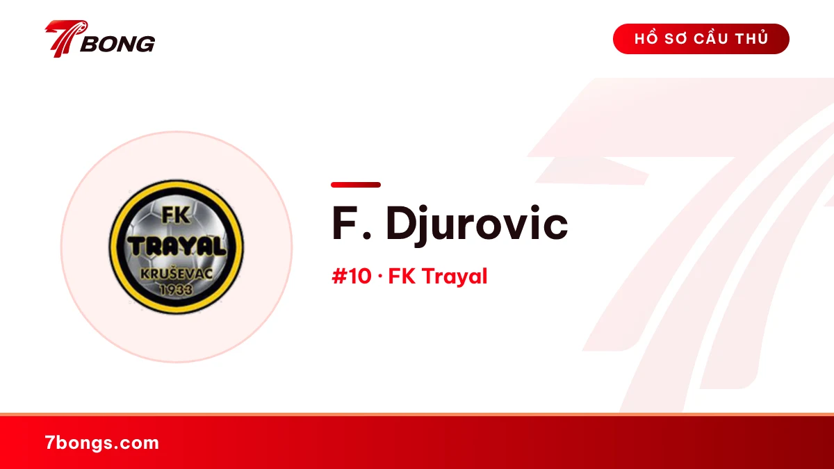 F. Djurovic — FK Trayal