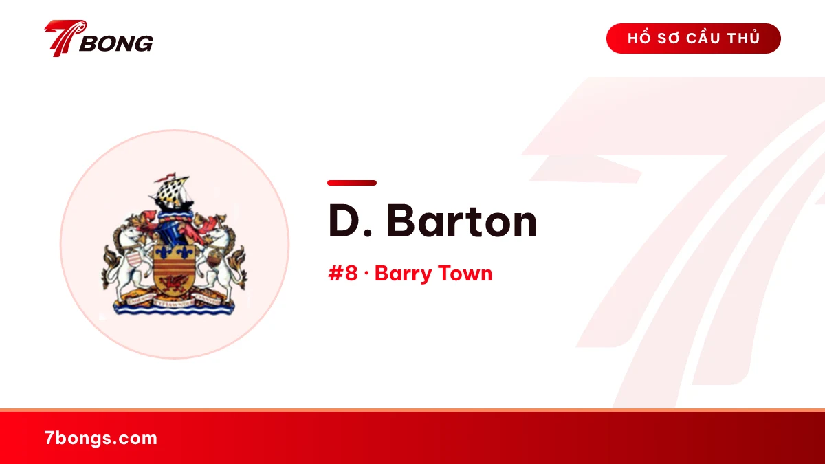 D. Barton — Barry Town