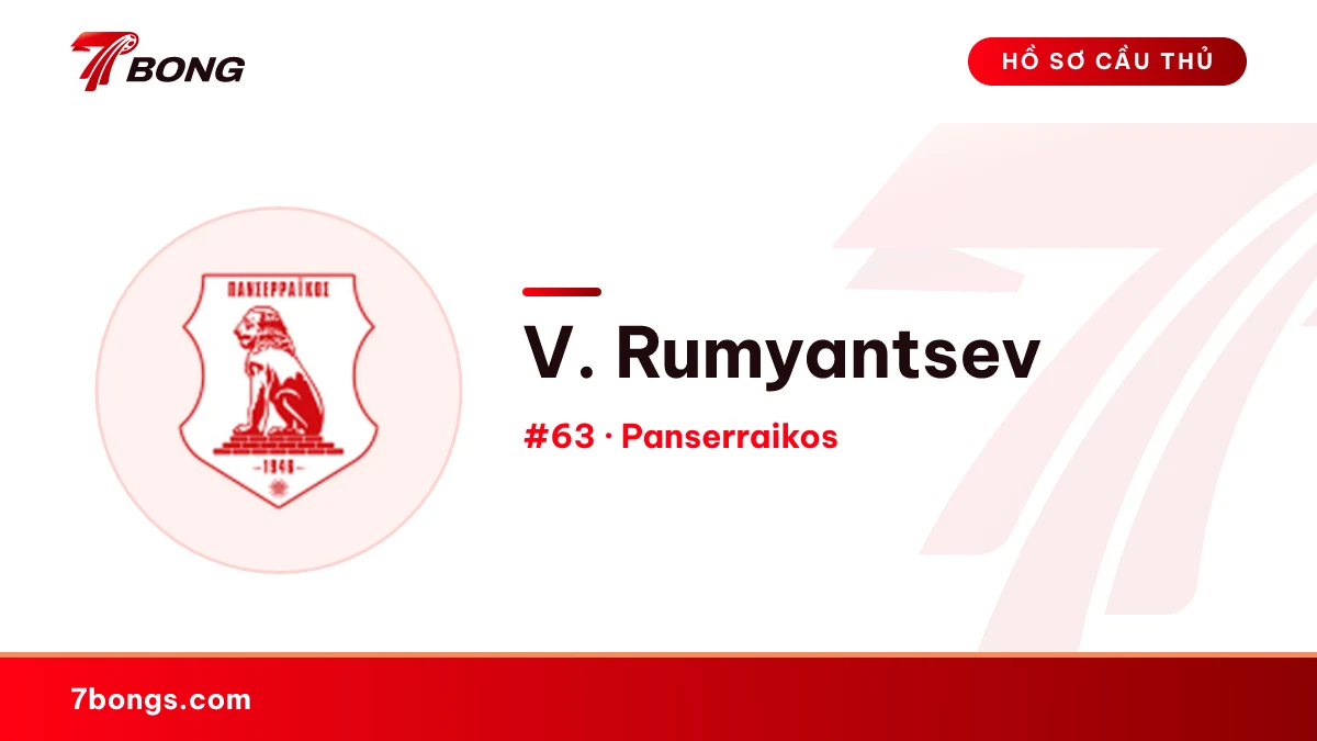 V. Rumyantsev — Panserraikos