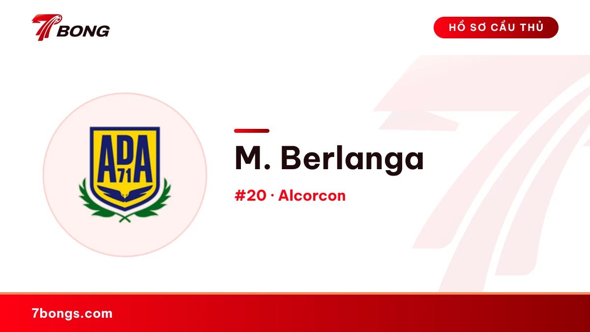 M. Berlanga — Alcorcon