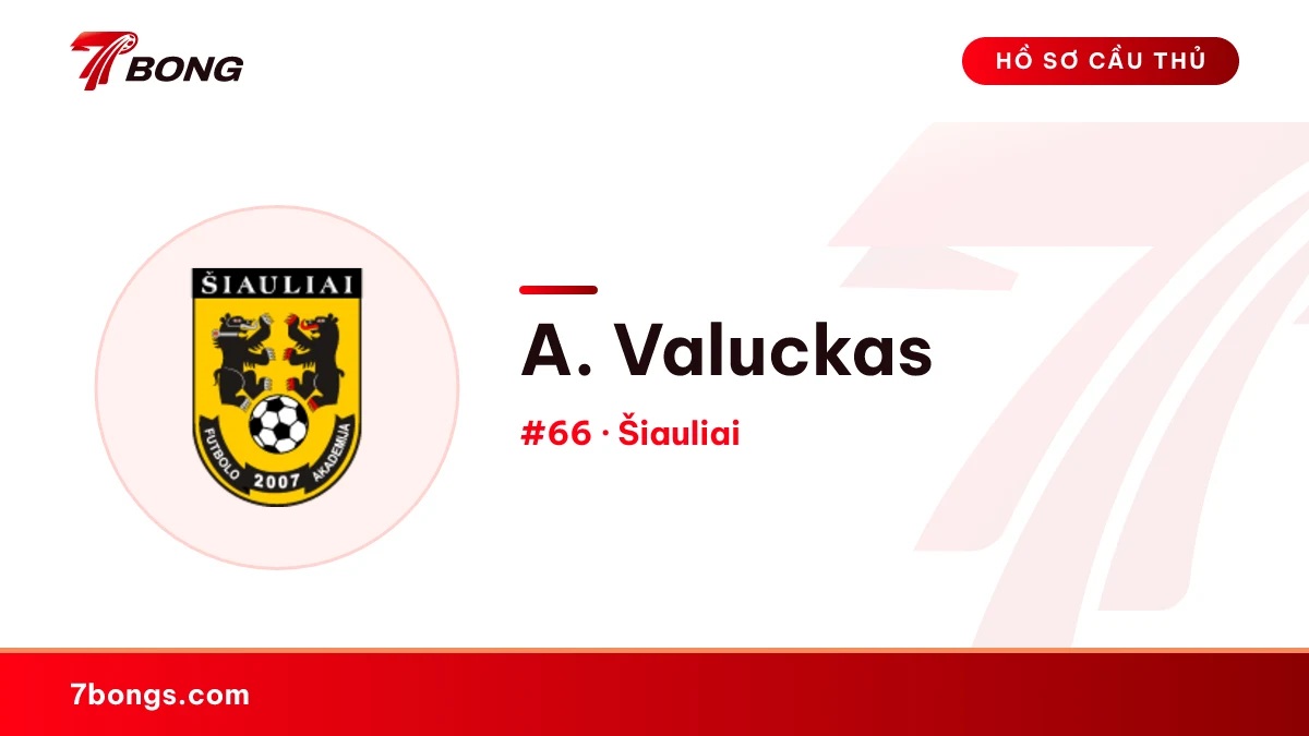 A. Valuckas — Šiauliai