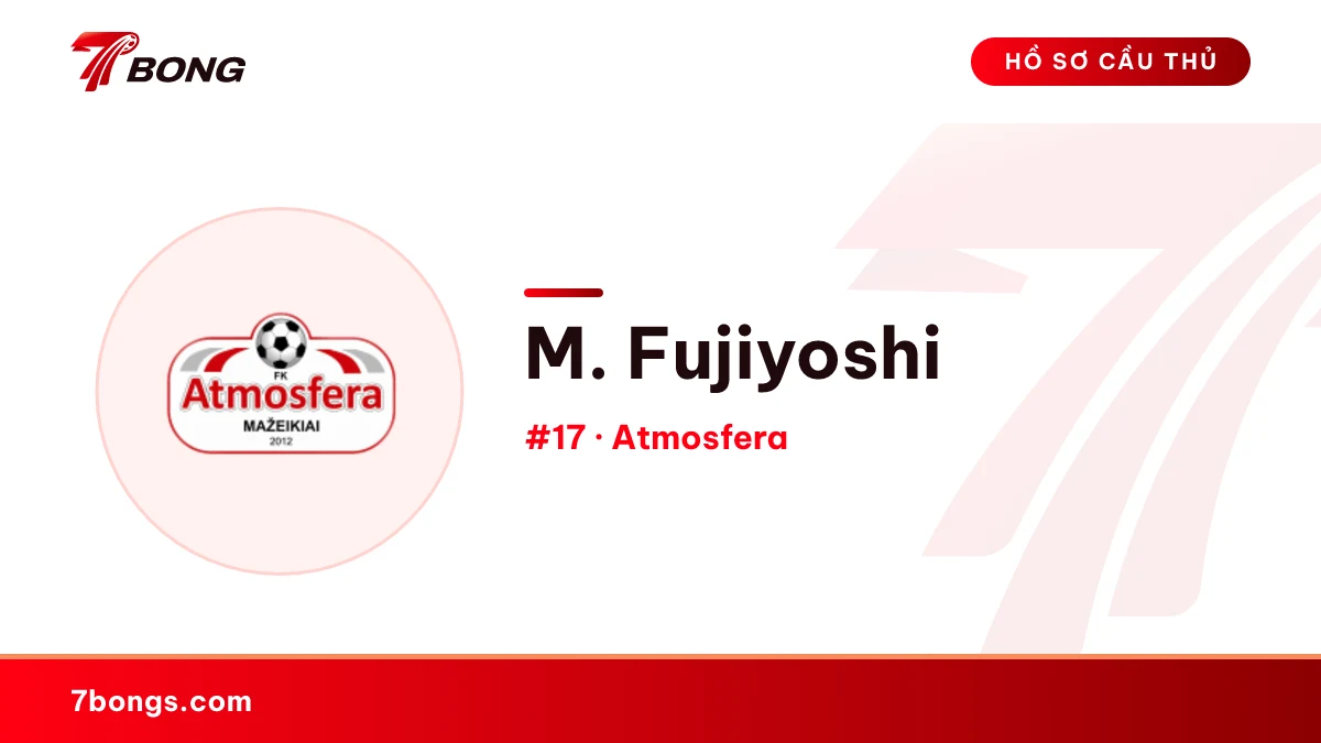 M. Fujiyoshi — Atmosfera