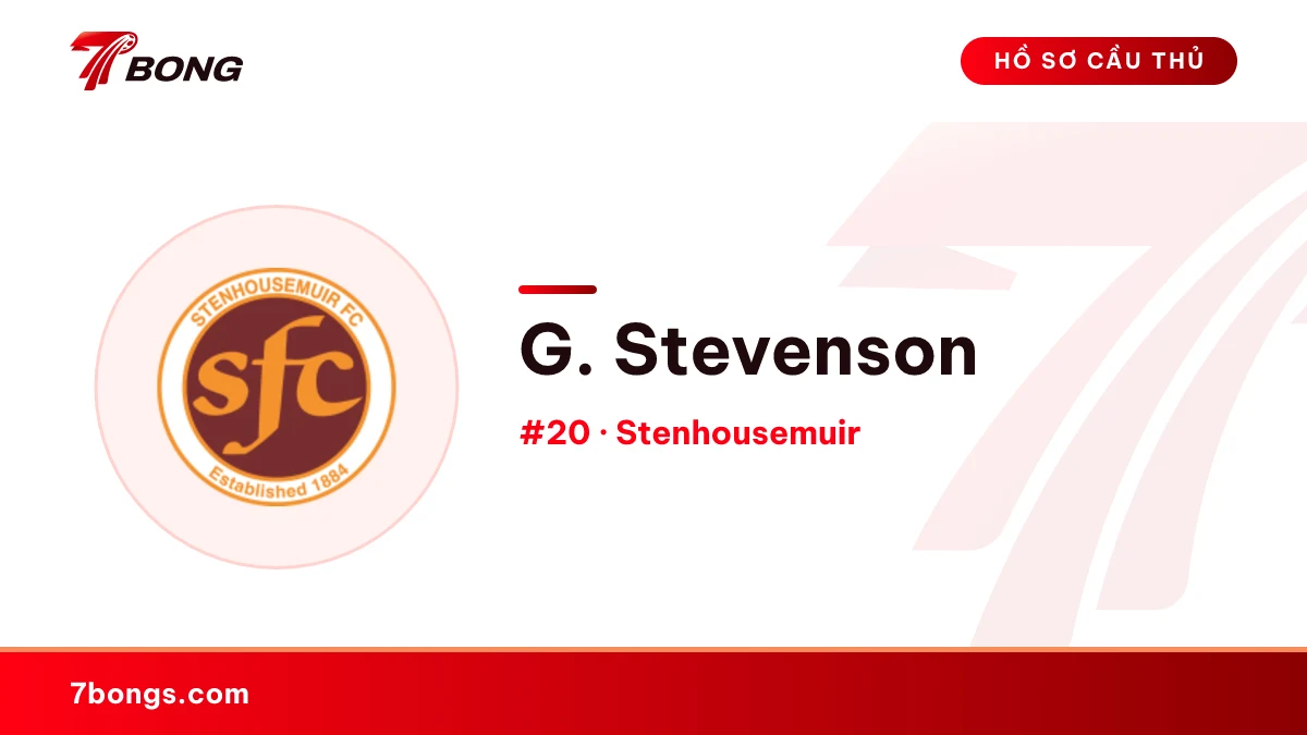 G. Stevenson — Stenhousemuir