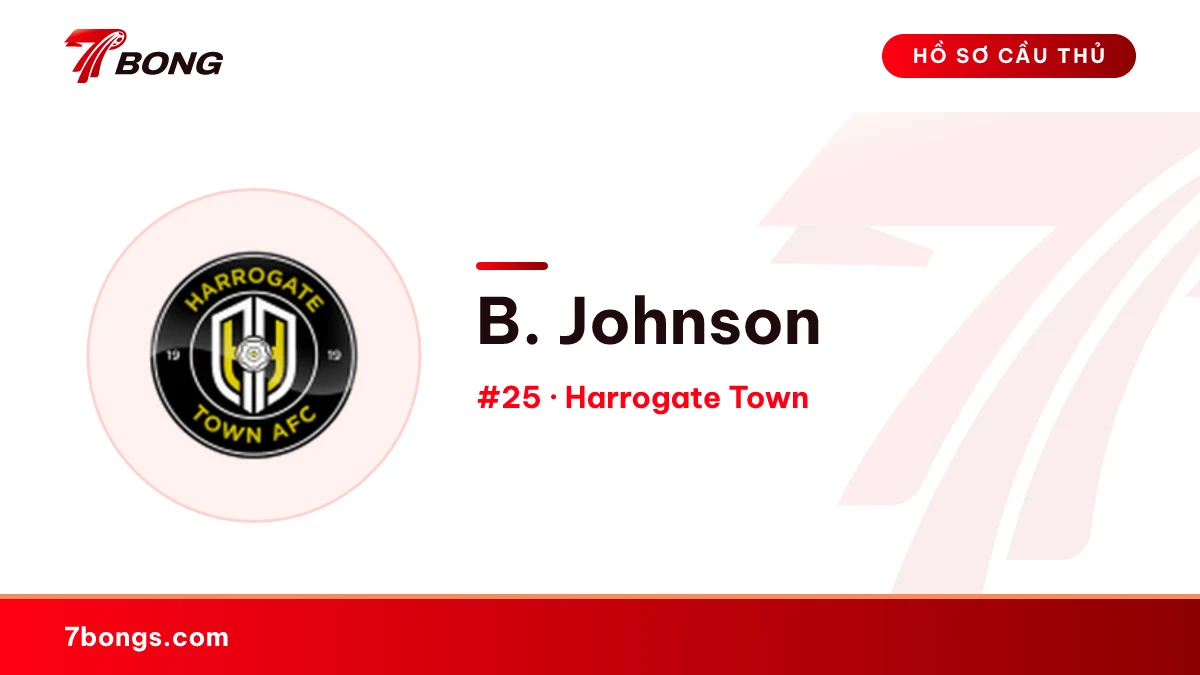 B. Johnson — Harrogate Town