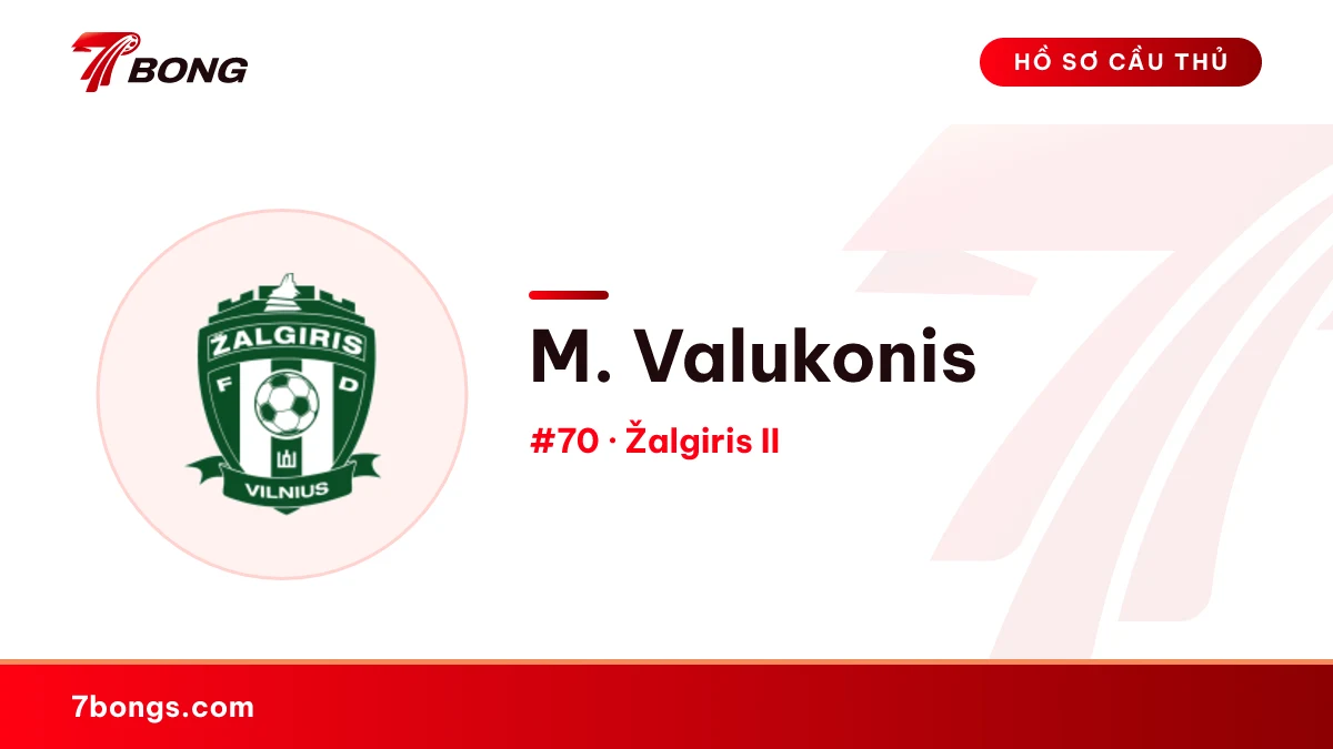 M. Valukonis — Žalgiris II