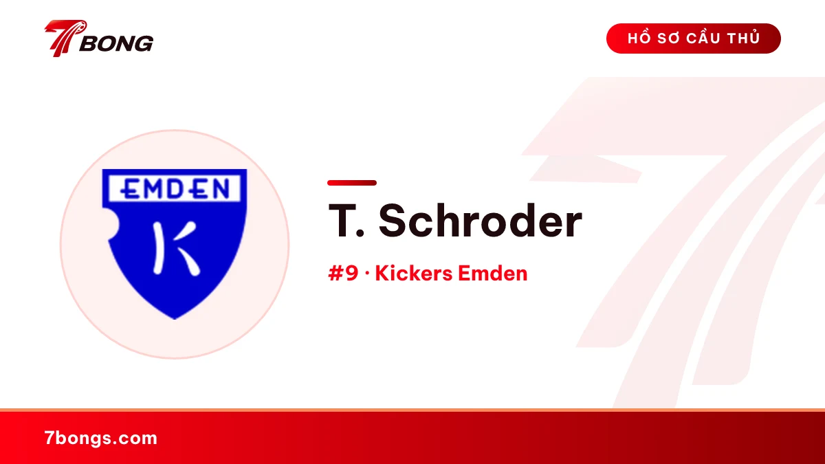 T. Schroder — Kickers Emden
