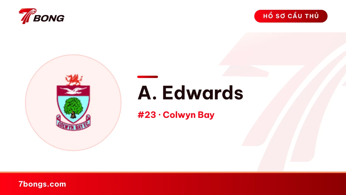 A. Edwards — Colwyn Bay