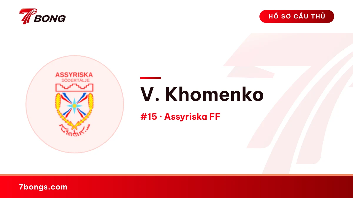 V. Khomenko — Assyriska FF