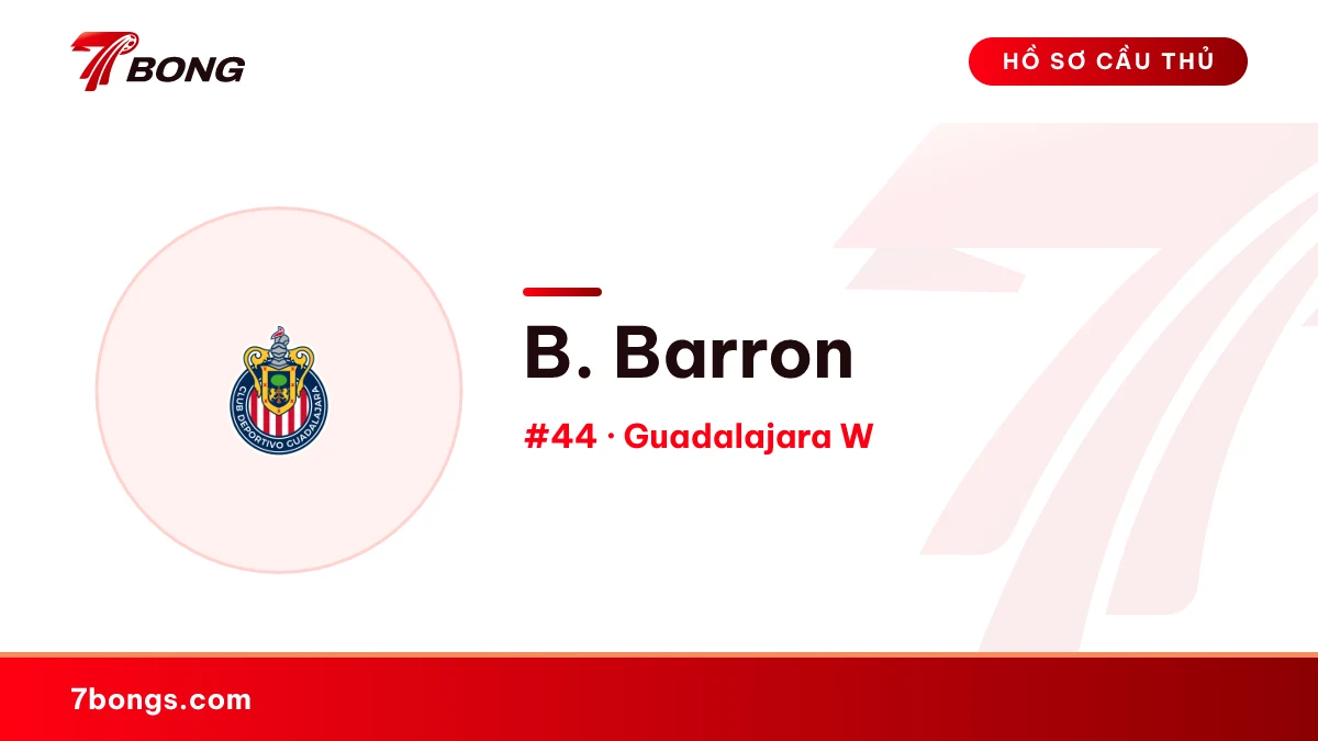 B. Barron — Guadalajara W