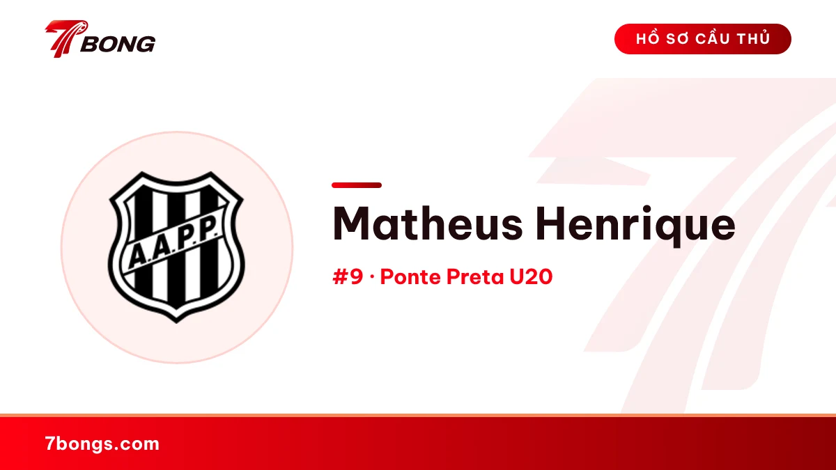 Matheus Henrique — Ponte Preta U20