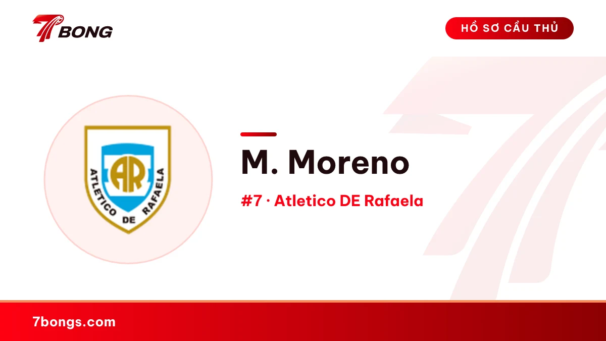 M. Moreno — Atletico DE Rafaela