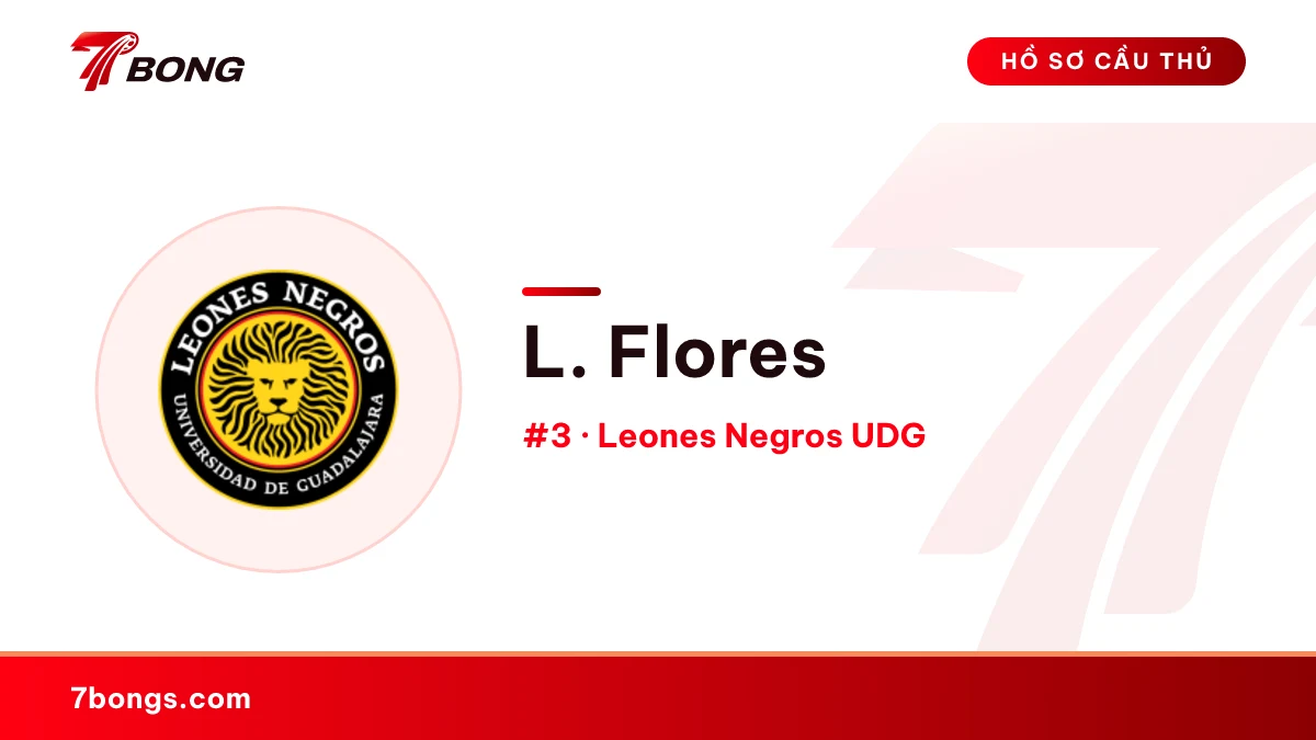 L. Flores — Leones Negros UDG